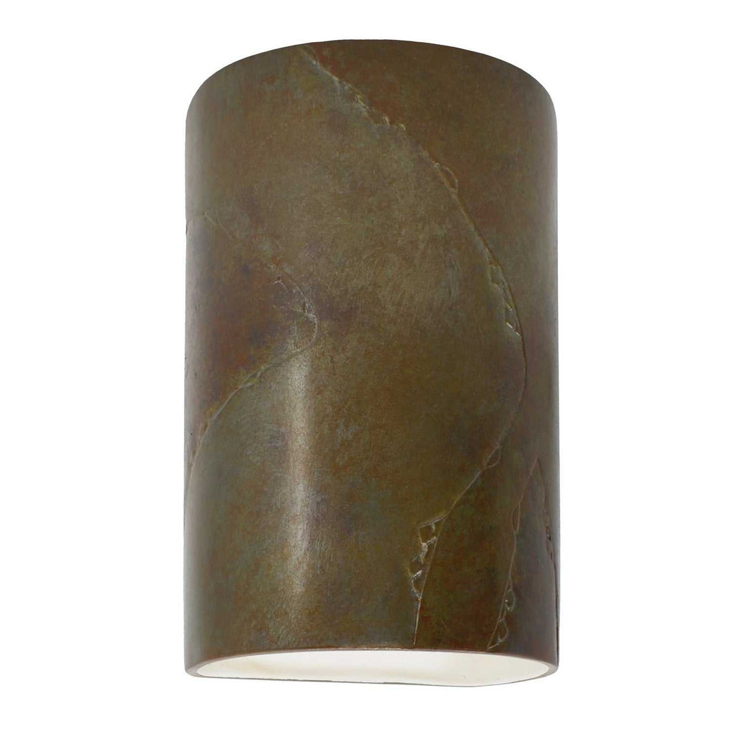 Ambiance Wall Sconce in Tierra Red Slate Justice Designs