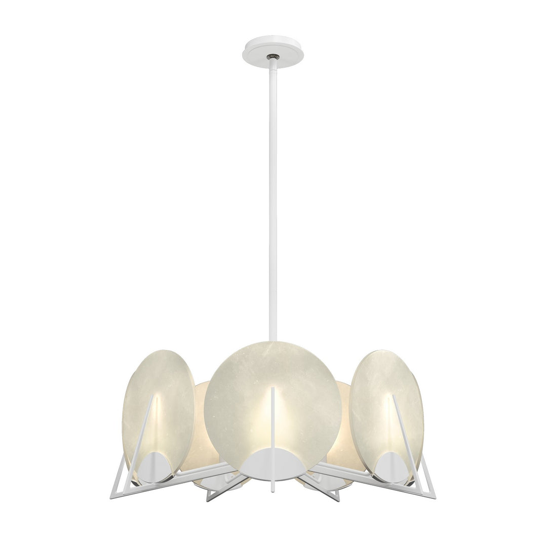 Hubbardton Forge Canada - 131059-SKT-MULT-02-AR - Seven Light Pendant - Callisto - White