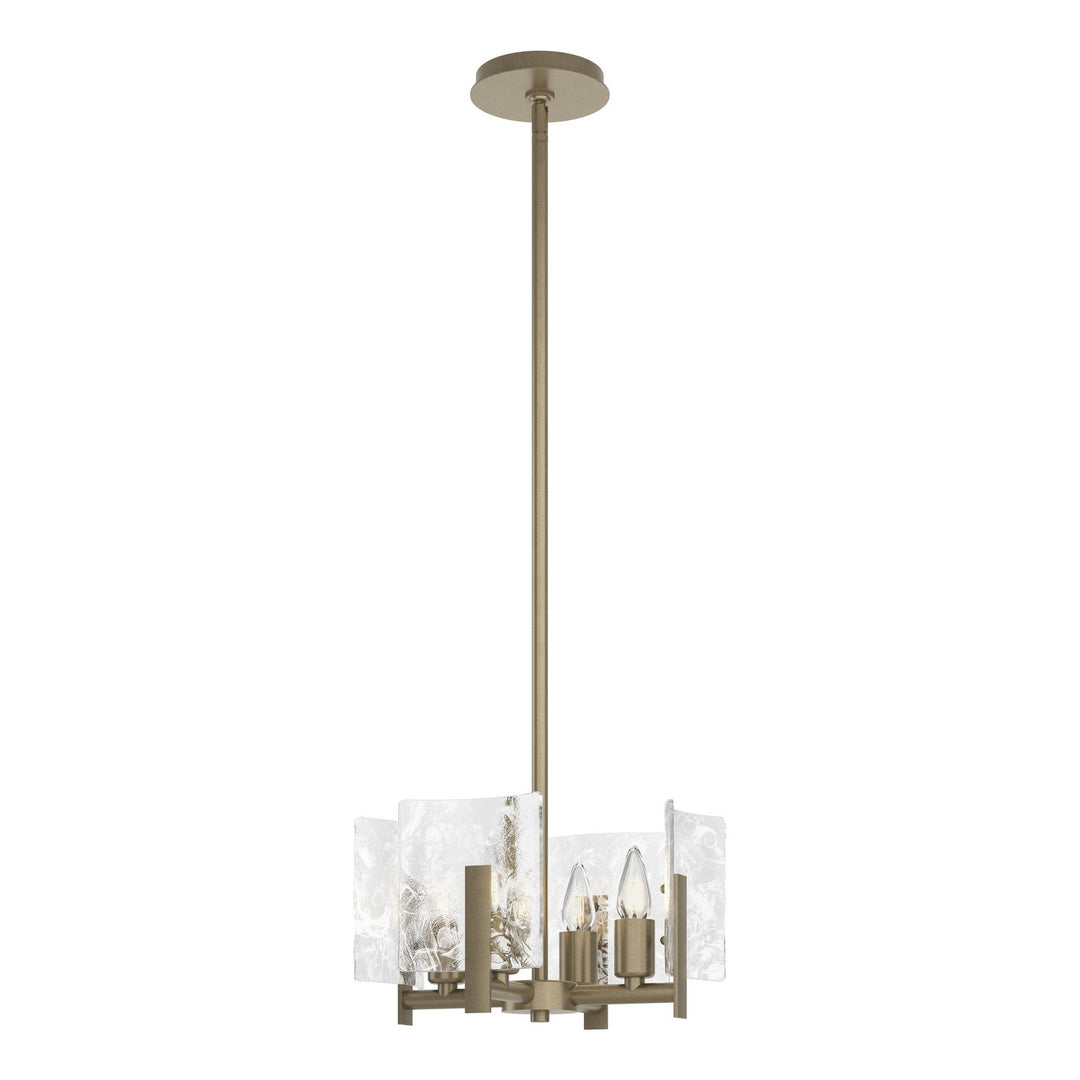 Hubbardton Forge Canada - 131060-SKT-MULT-84-YR0719 - Four Light Semi-Flush/Pendant - Arc - Soft Gold