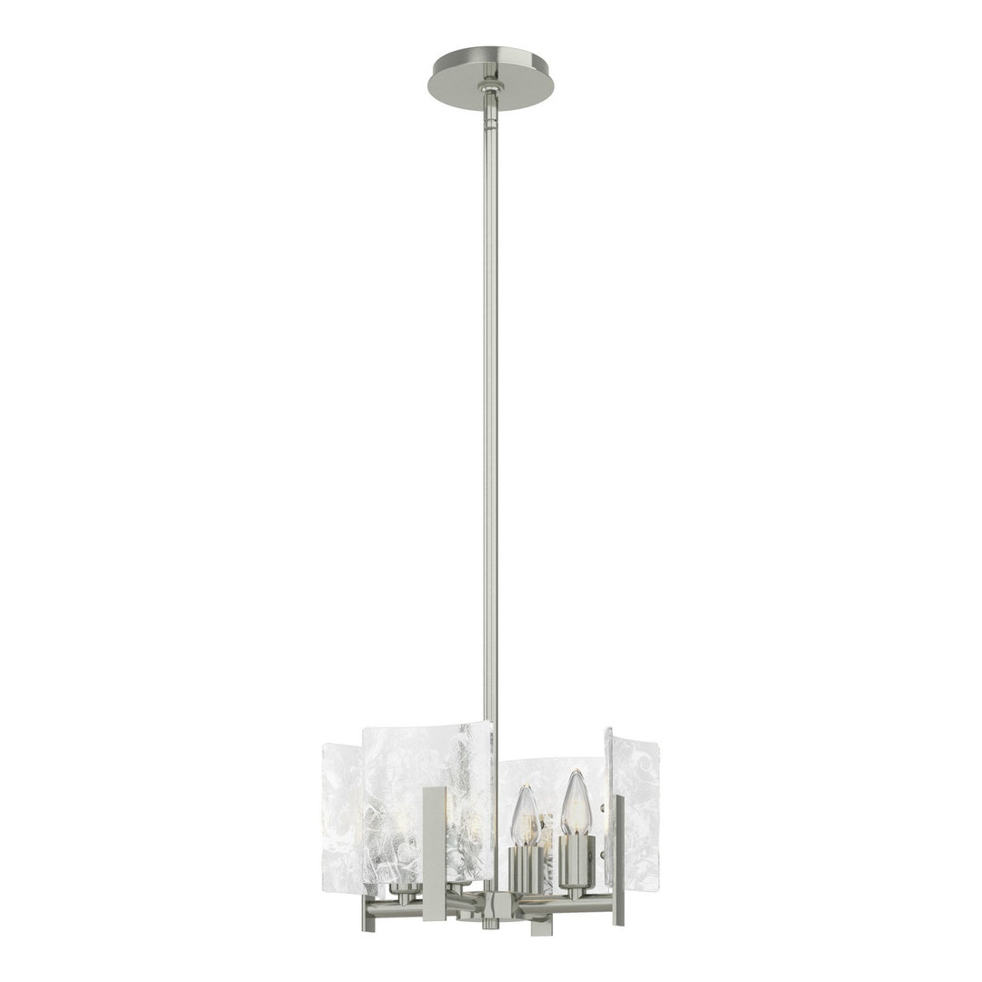 Hubbardton Forge Canada - 131060-SKT-MULT-85-YR0719 - Four Light Semi-Flush/Pendant - Arc - Sterling