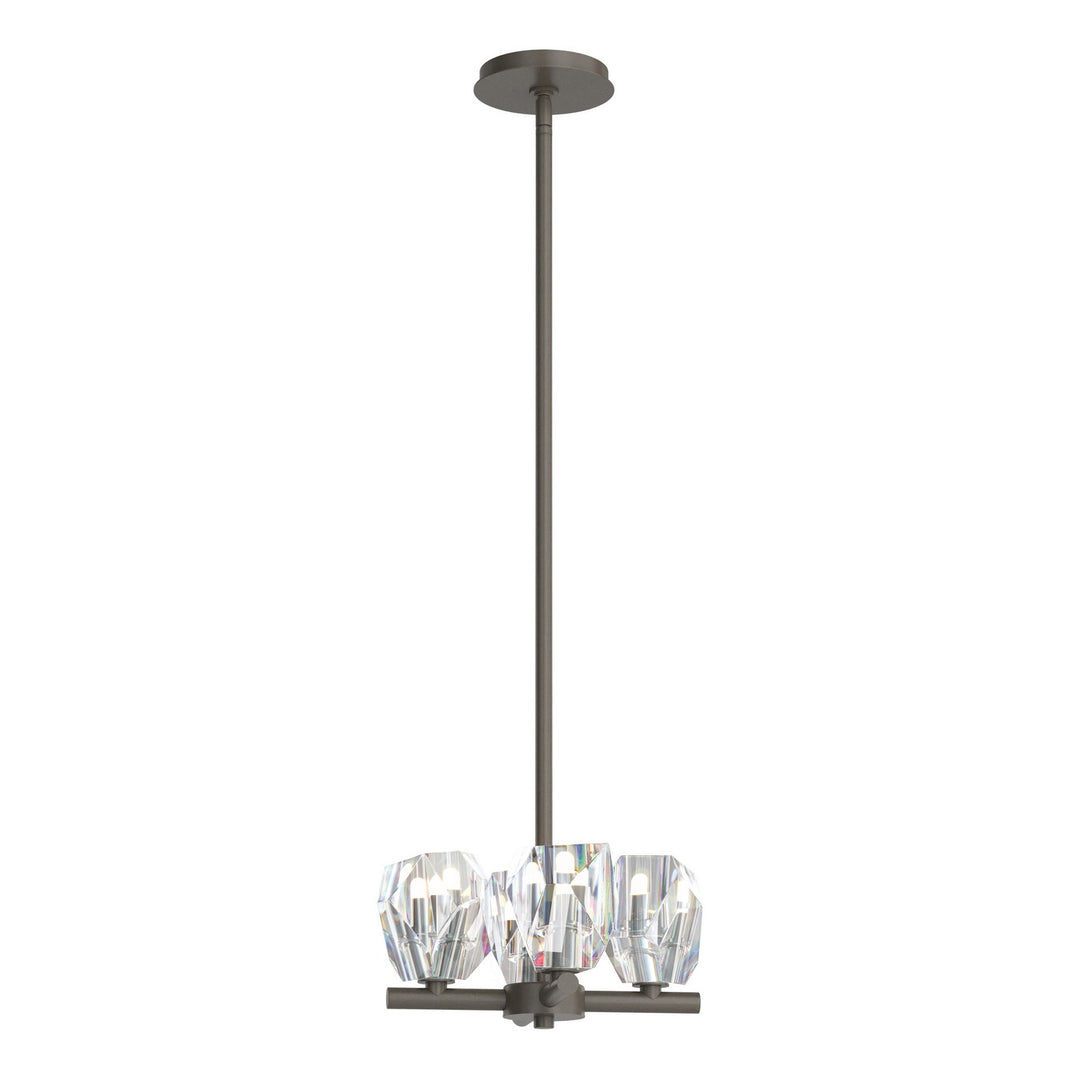 Gatsby Four Light Semi-Flush/Pendant in Dark Smoke - available from The Lighting Shoppe, trusted by Canadian homeowners
