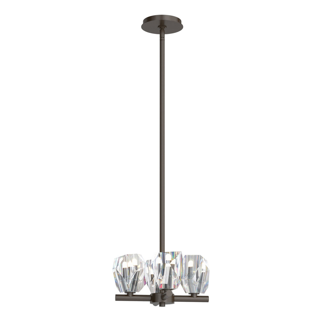 Gatsby Four Light Semi-Flush/Pendant in Oil Rubbed Bronze - available from The Lighting Shoppe, trusted by Canadian homeowners