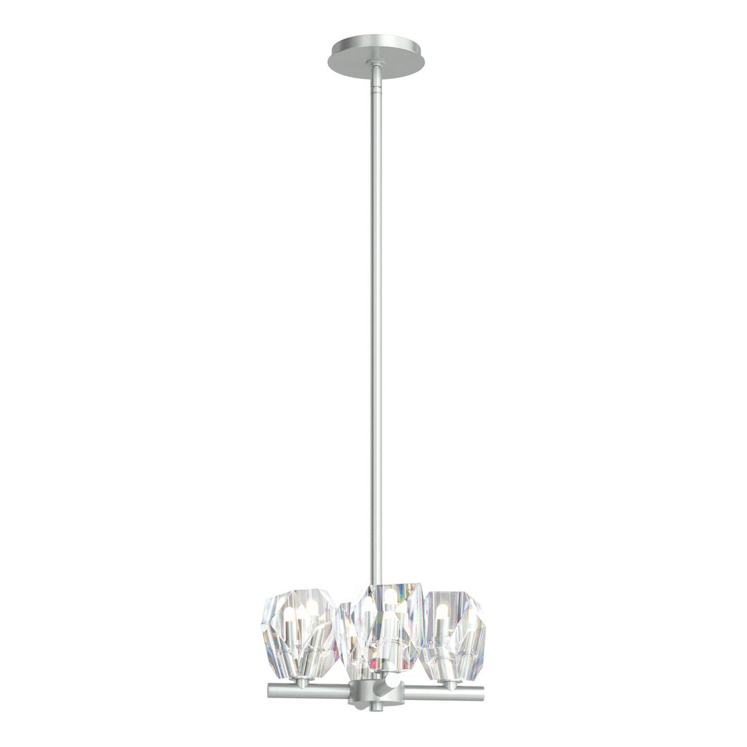 Gatsby Four Light Semi-Flush/Pendant in Vintage Platinum - available from The Lighting Shoppe, trusted by Canadian homeowners