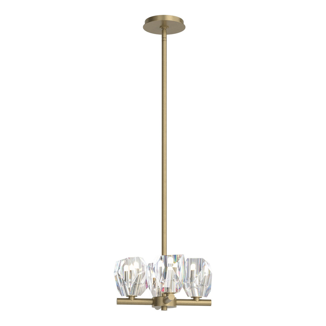 Gatsby Four Light Semi-Flush/Pendant in Soft Gold - available from The Lighting Shoppe, trusted by Canadian homeowners