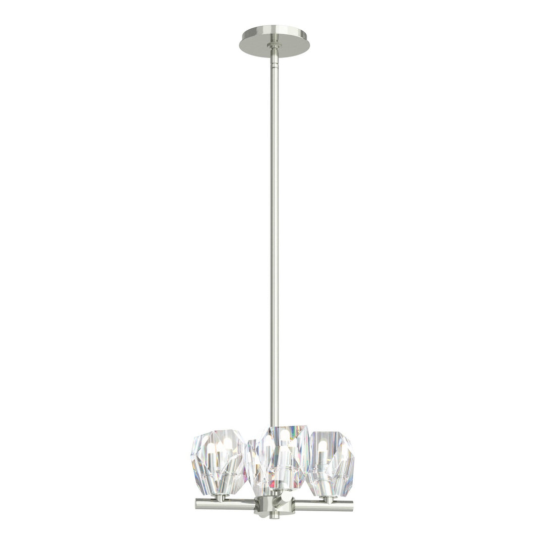 Gatsby Four Light Semi-Flush/Pendant in Sterling - available from The Lighting Shoppe, trusted by Canadian homeowners