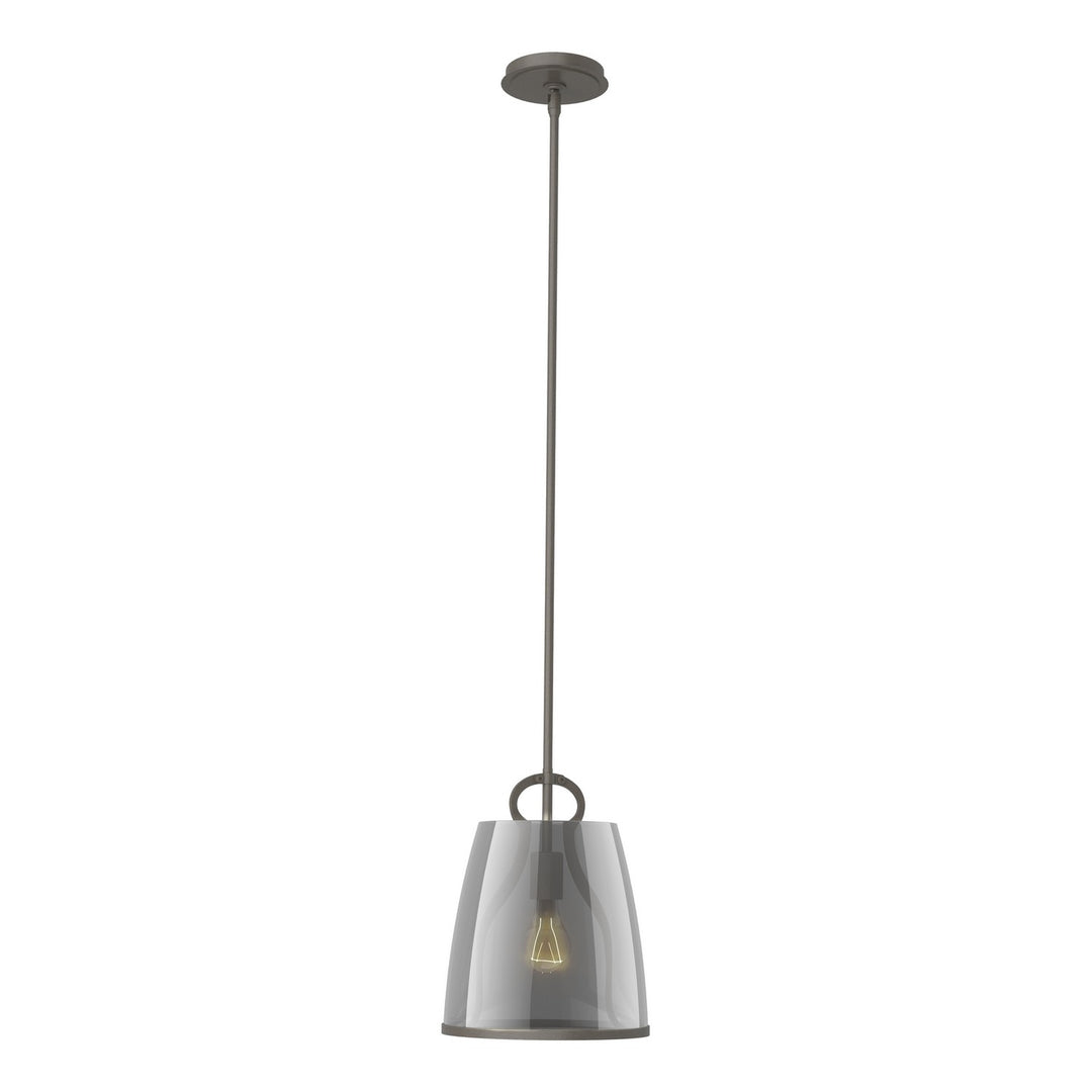 Caliper One Light Pendant in Dark Smoke - available from The Lighting Shoppe, trusted by Canadian homeowners