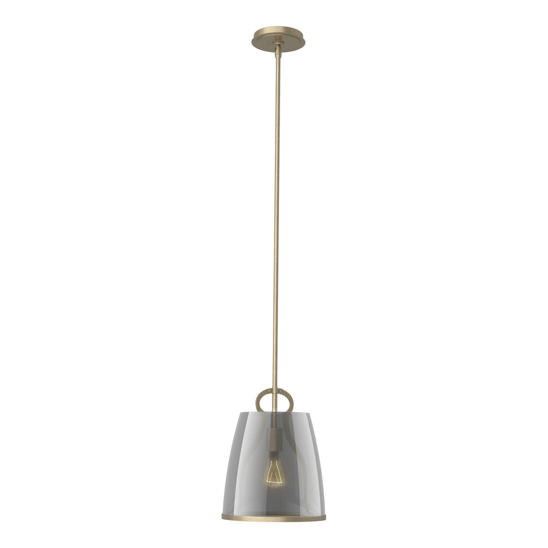 Caliper One Light Pendant in Soft Gold - available from The Lighting Shoppe, trusted by Canadian homeowners