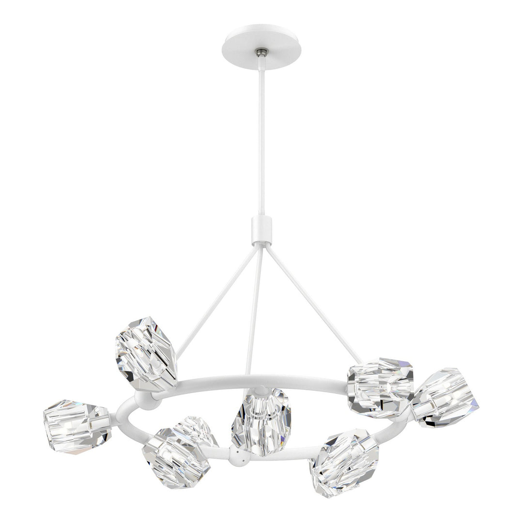 Hubbardton Forge Canada - 131067-SKT-MULT-02-CR - Nine Light Pendant - Gatsby - White