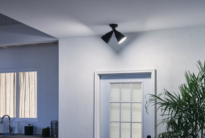 Kichler Canada - 6052AZ - Two Light Outdoor Wall Mount - Architectural Bronze