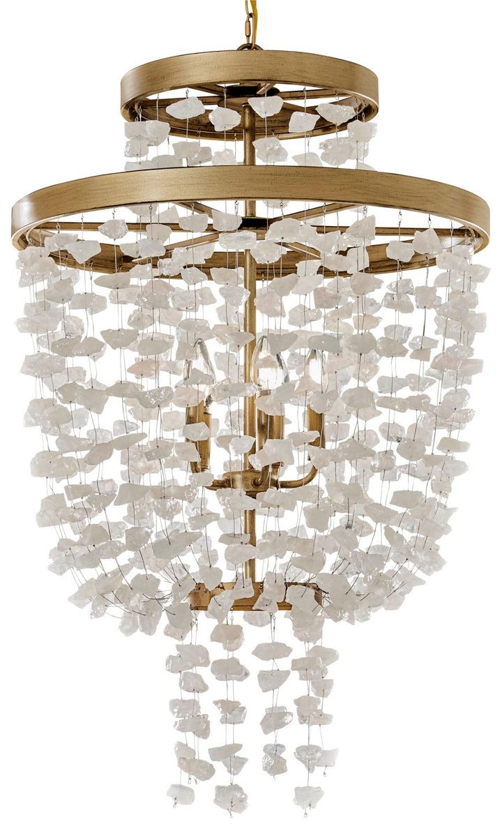 Stonybrook by Robin Baron Five Light Pendant in Harvest Gold - available from The Lighting Shoppe, trusted by Canadian homeowners