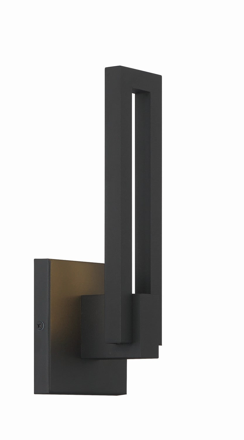 Music LED Outdoor Wall Mount in Sand Coal Black - available from The Lighting Shoppe, trusted by Canadian homeowners