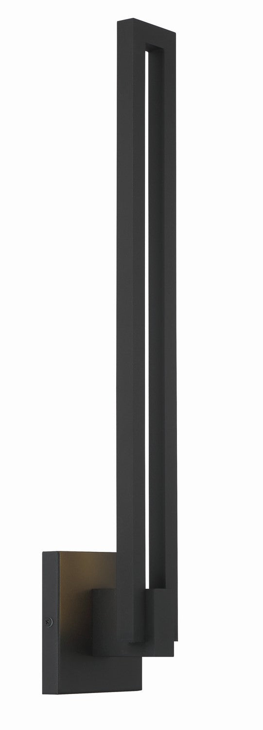 Music LED Outdoor Wall Mount in Sand Coal Black - available from The Lighting Shoppe, trusted by Canadian homeowners