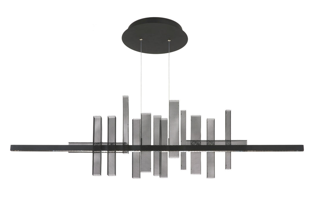 Alambre LED Island Pendant in Coal Black - available from The Lighting Shoppe, trusted by Canadian homeowners