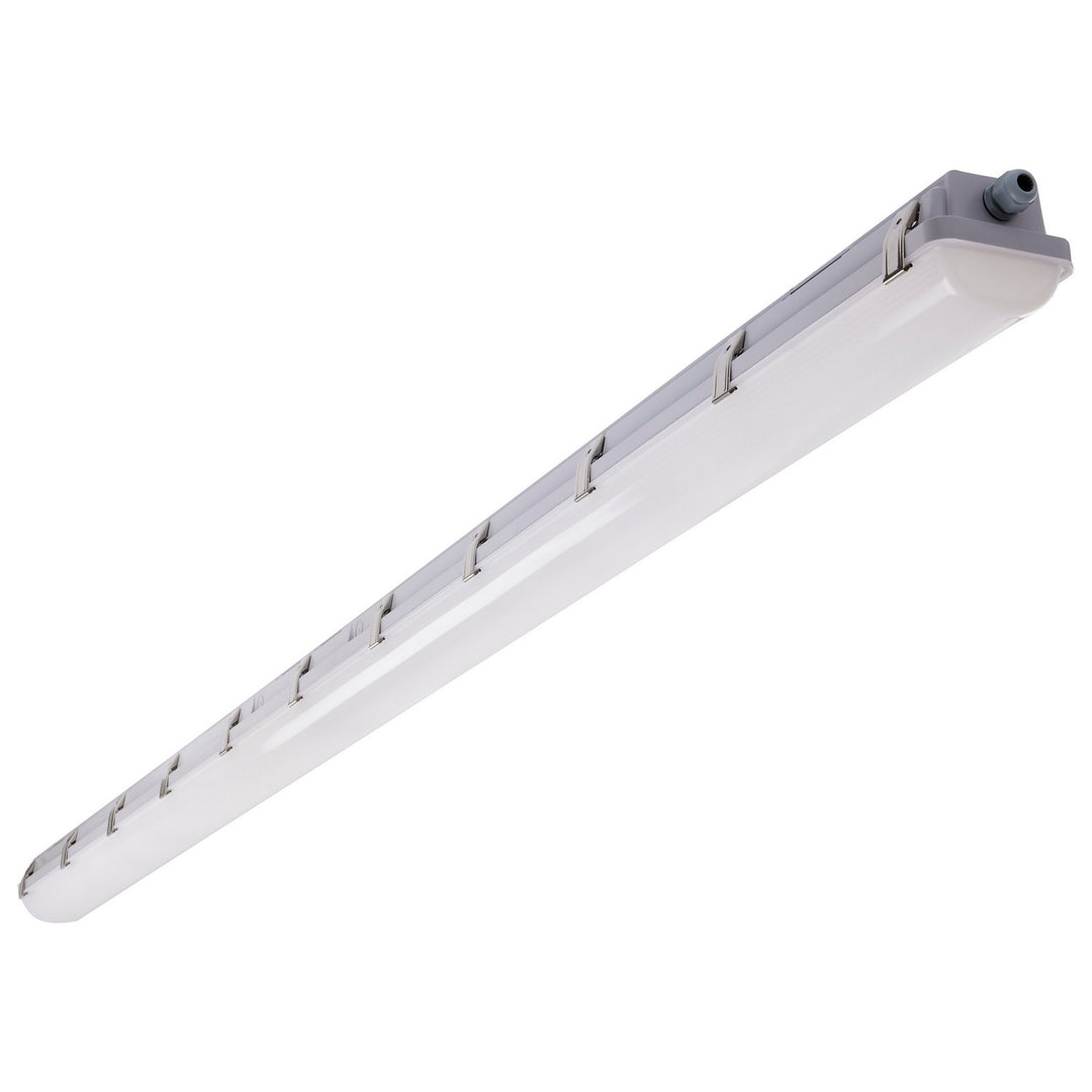 LED Vapor Proof Linear Fixture in Gray - available from The Lighting Shoppe, trusted by Canadian homeowners