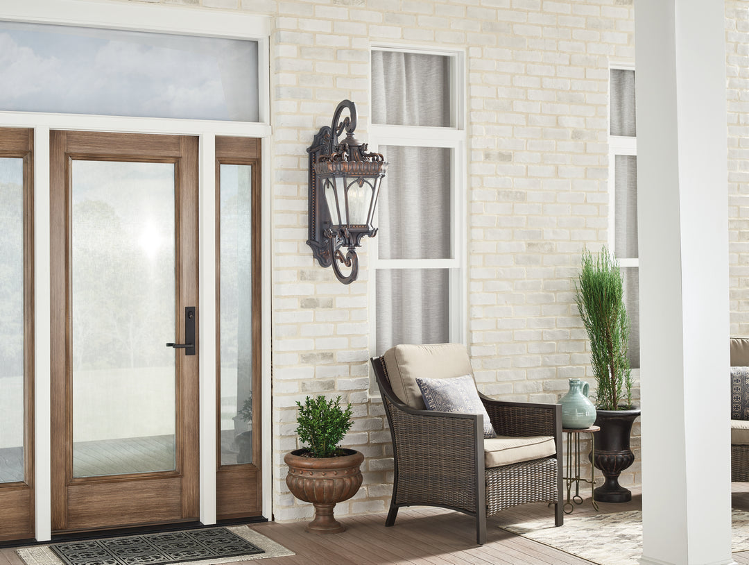 Kichler Canada - 9359LD - Four Light Outdoor Wall Mount - Tournai - Londonderry
