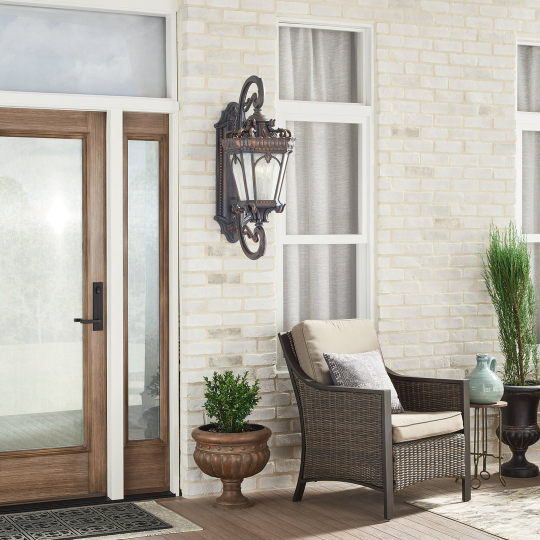 Kichler Canada - 9359LD - Four Light Outdoor Wall Mount - Tournai - Londonderry