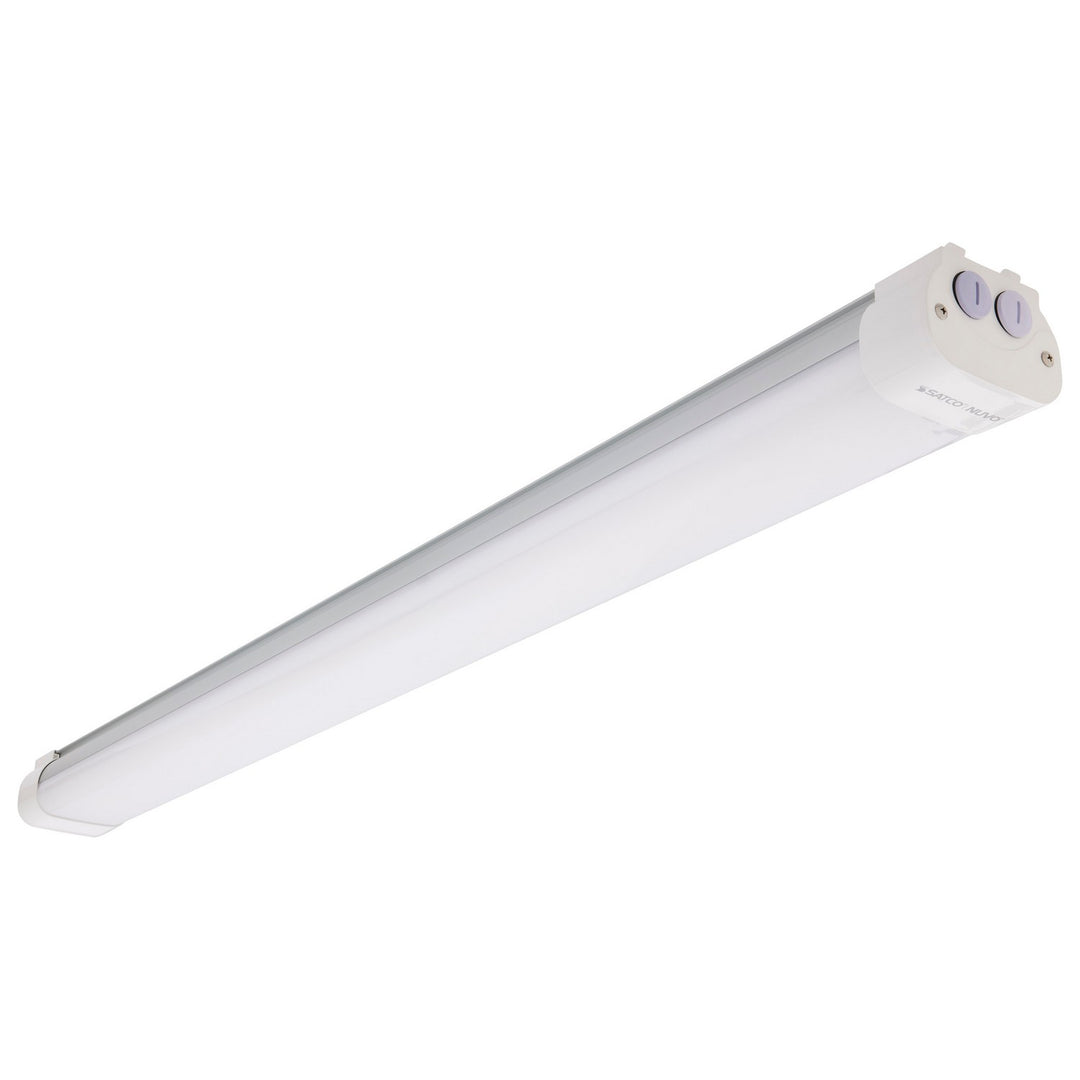 LED Tri-Proof Linear Fixture in White / Gray - available from The Lighting Shoppe, trusted by Canadian homeowners