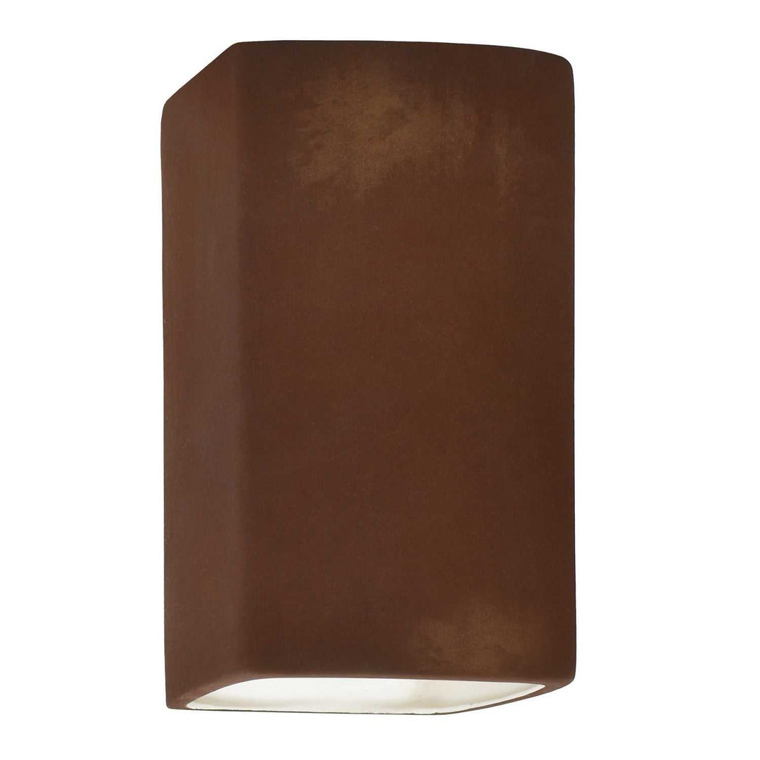 Ambiance Wall Sconce in Real Rust Justice Designs