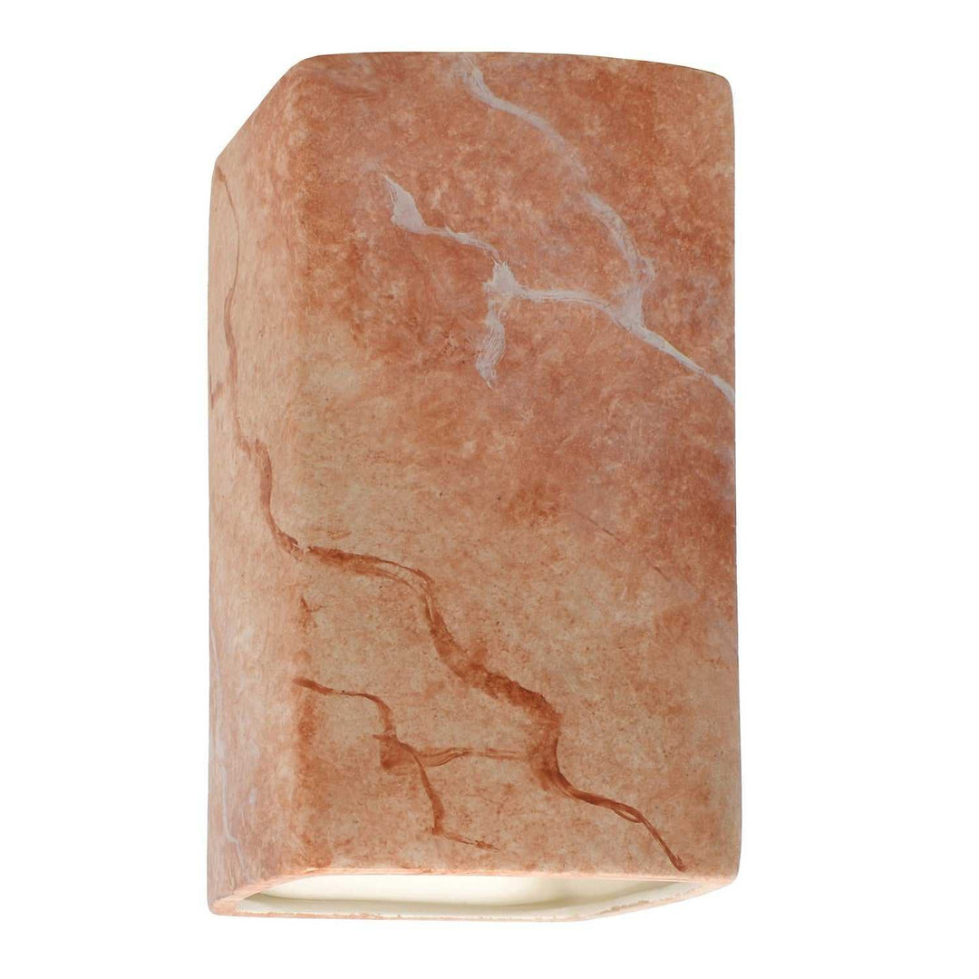 Ambiance Wall Sconce in Agate Marble Justice Designs