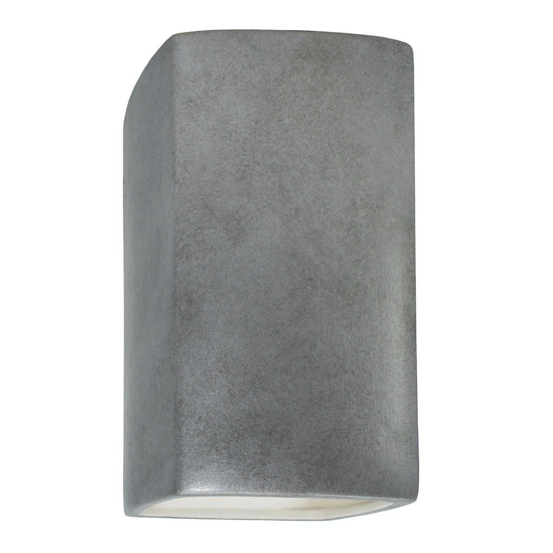 Ambiance LED Wall Sconce in Antique Silver Justice Designs