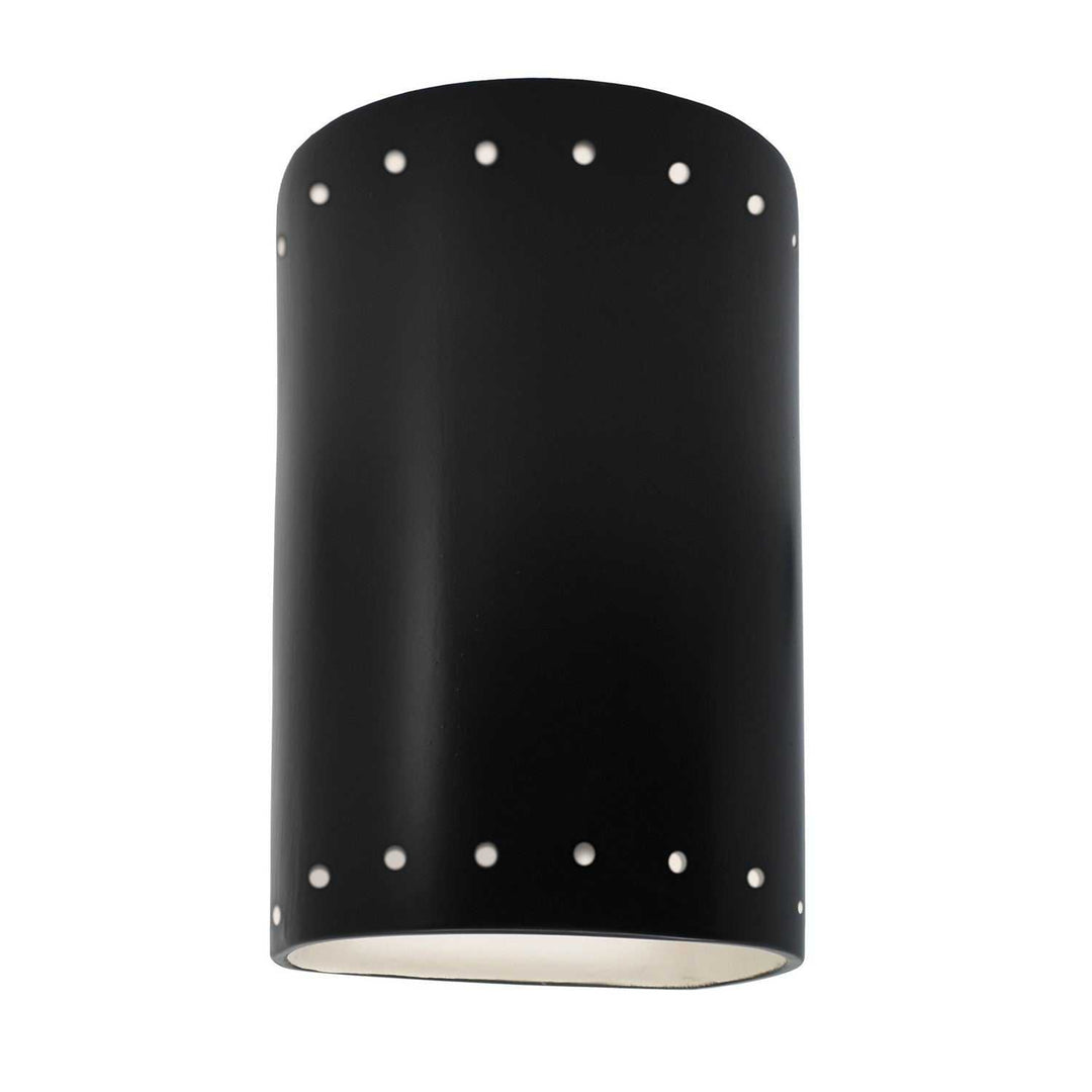 Ambiance Wall Sconce in Carbon - Matte Black Justice Designs
