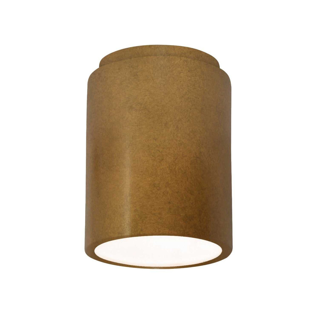 Radiance LED Flush-Mount in Antique Gold Justice Designs