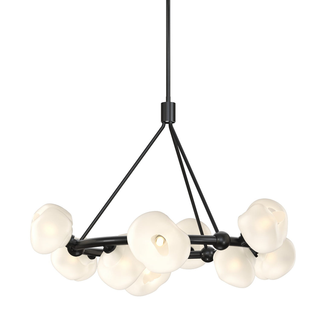 Hubbardton Forge Canada - 131069-SKT-MULT-89-FD0710 - Nine Light Pendant - Ume - Ink