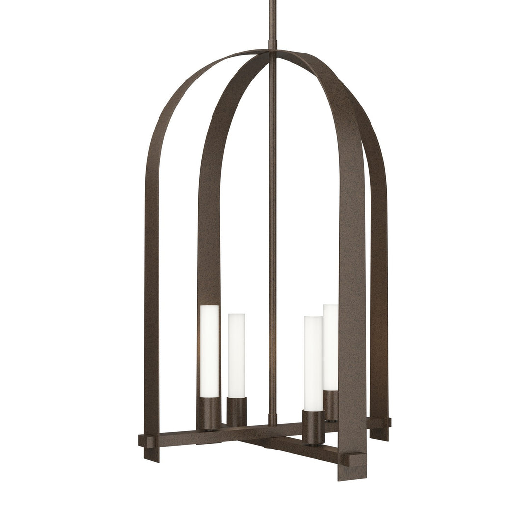 Hubbardton Forge Canada - 131070-SKT-MULT-05-FD0462 - Four Light Pendant - Triomphe - Bronze