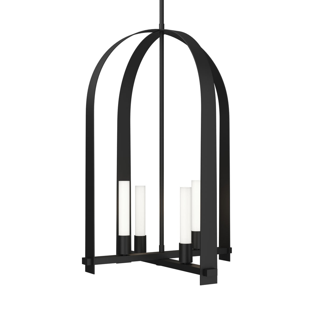 Hubbardton Forge Canada - 131070-SKT-MULT-10-FD0462 - Four Light Pendant - Triomphe - Black