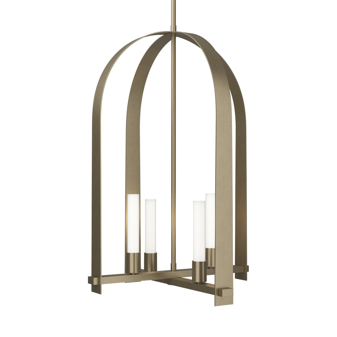 Hubbardton Forge Canada - 131070-SKT-MULT-84-FD0462 - Four Light Pendant - Triomphe - Soft Gold