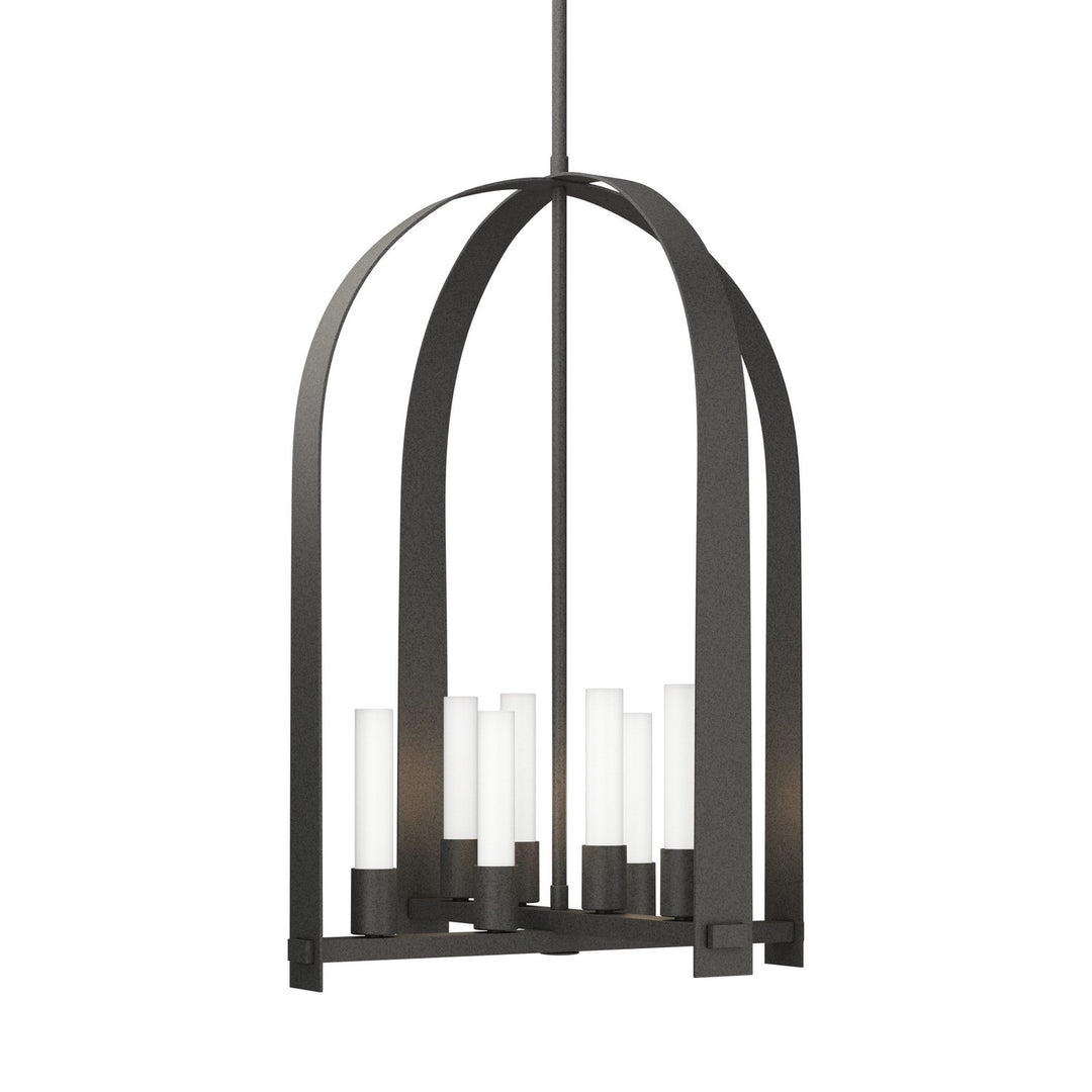 Hubbardton Forge Canada - 131071-SKT-MULT-20-FD0611 - Eight Light Pendant - Triomphe - Natural Iron