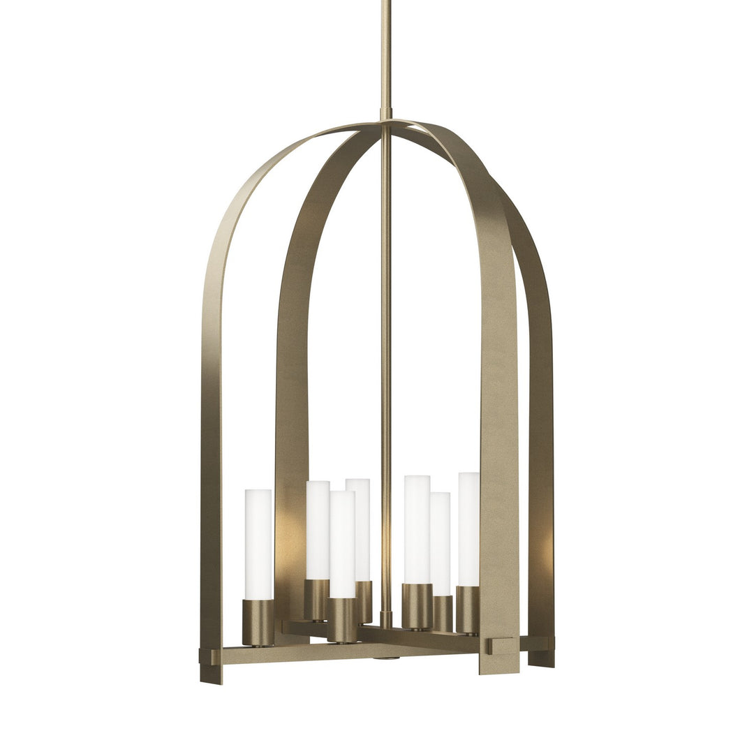 Hubbardton Forge Canada - 131071-SKT-MULT-84-FD0611 - Eight Light Pendant - Triomphe - Soft Gold