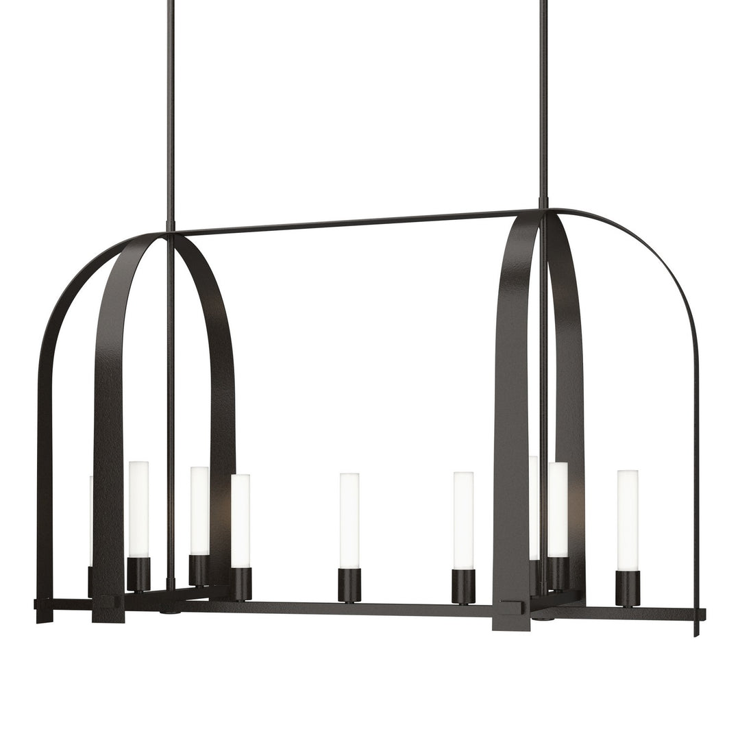 Hubbardton Forge Canada - 131075-SKT-MULT-14-FD0462 - Nine Light Pendant - Triomphe - Oil Rubbed Bronze