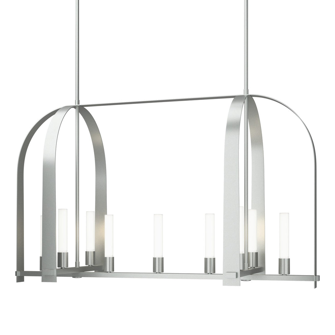 Hubbardton Forge Canada - 131075-SKT-MULT-82-FD0462 - Nine Light Pendant - Triomphe - Vintage Platinum