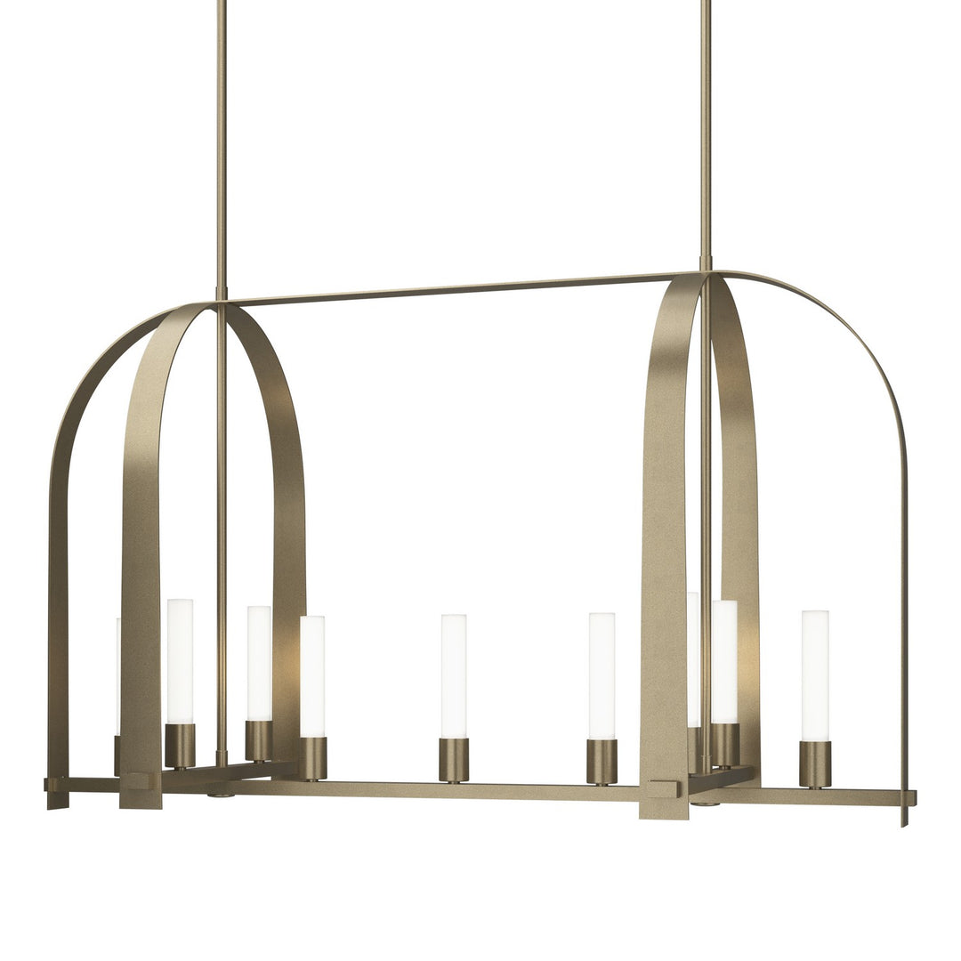 Hubbardton Forge Canada - 131075-SKT-MULT-84-FD0462 - Nine Light Pendant - Triomphe - Soft Gold