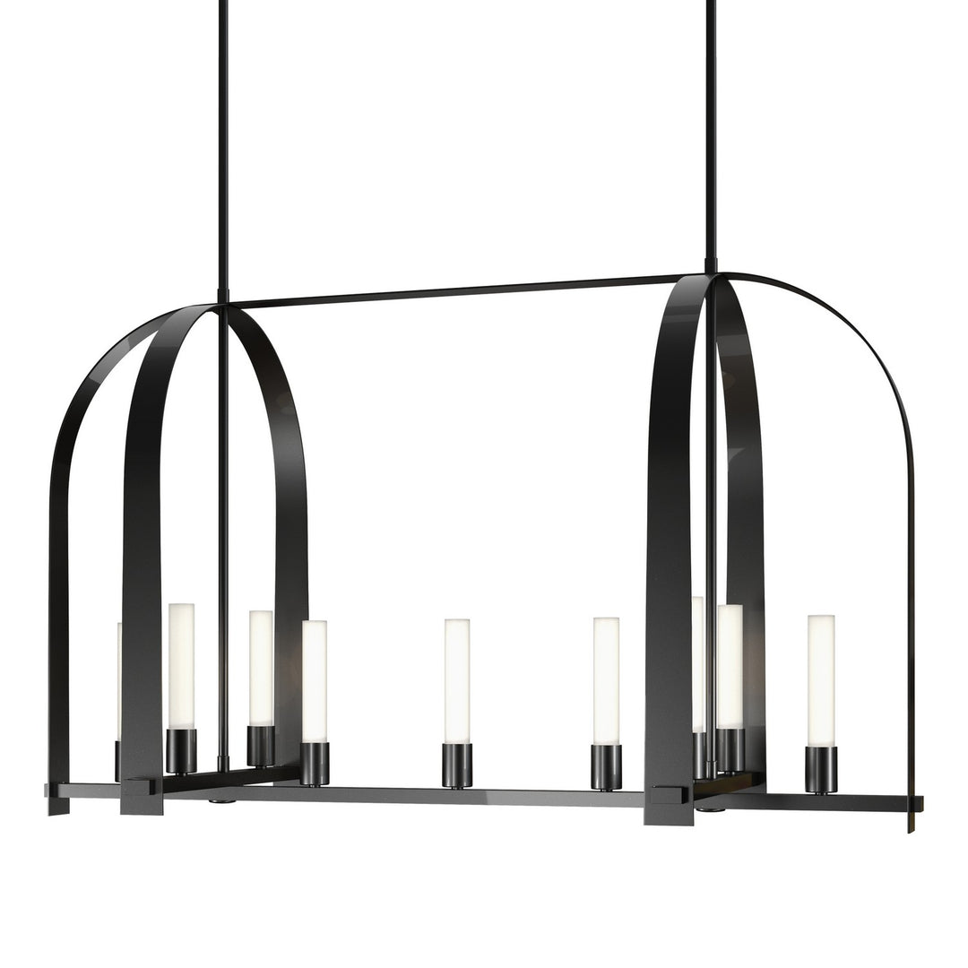 Hubbardton Forge Canada - 131075-SKT-MULT-89-FD0462 - Nine Light Pendant - Triomphe - Ink