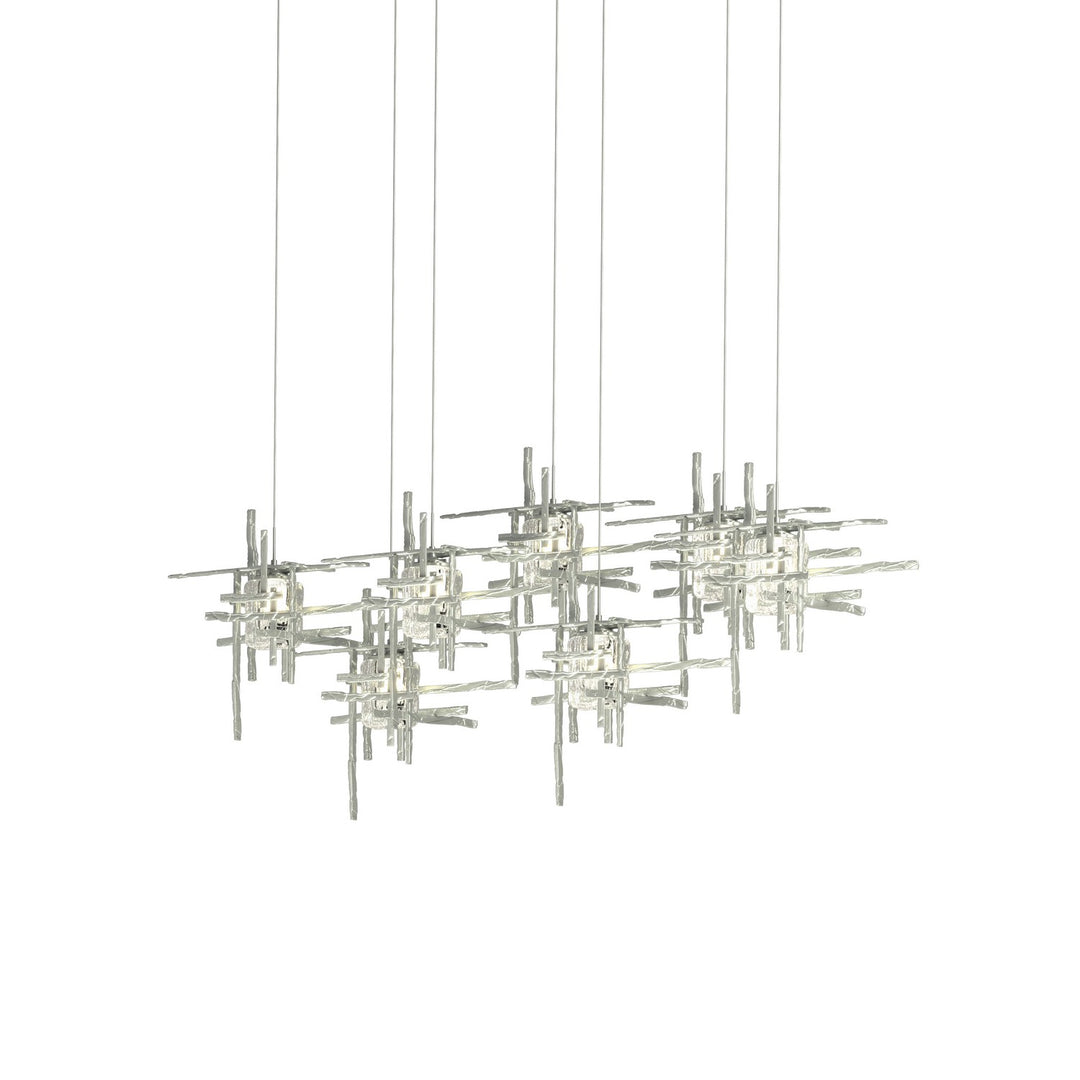 Hubbardton Forge Canada - 131095-SKT-LONG-82-II0728 - LED Pendant - Tura - Vintage Platinum