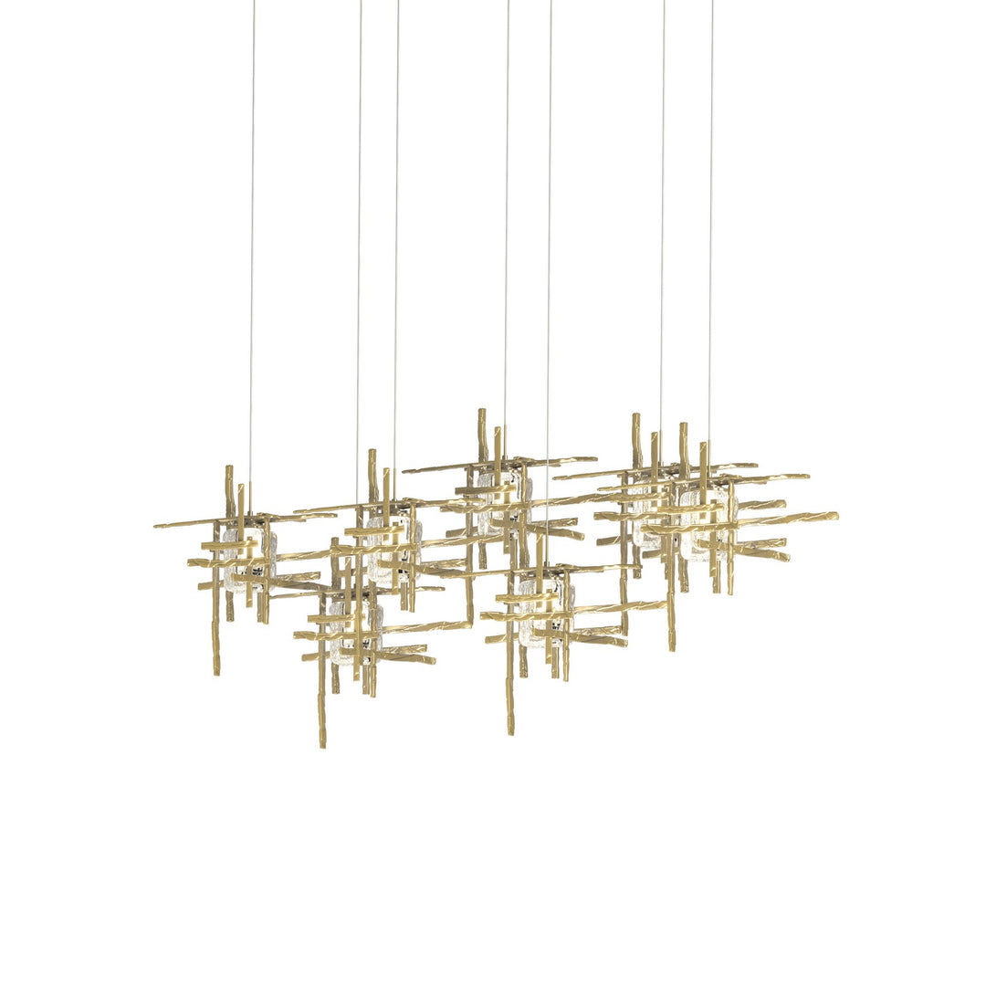 Hubbardton Forge Canada - 131095-SKT-LONG-86-II0728 - LED Pendant - Tura - Modern Brass