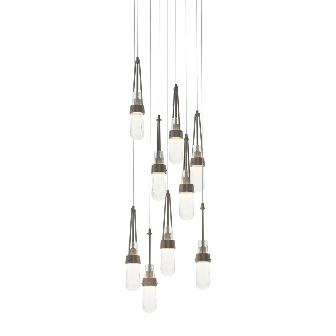 Hubbardton Forge Canada - 131100-SKT-LONG-07-YG0434 - LED Pendant - Link - Dark Smoke