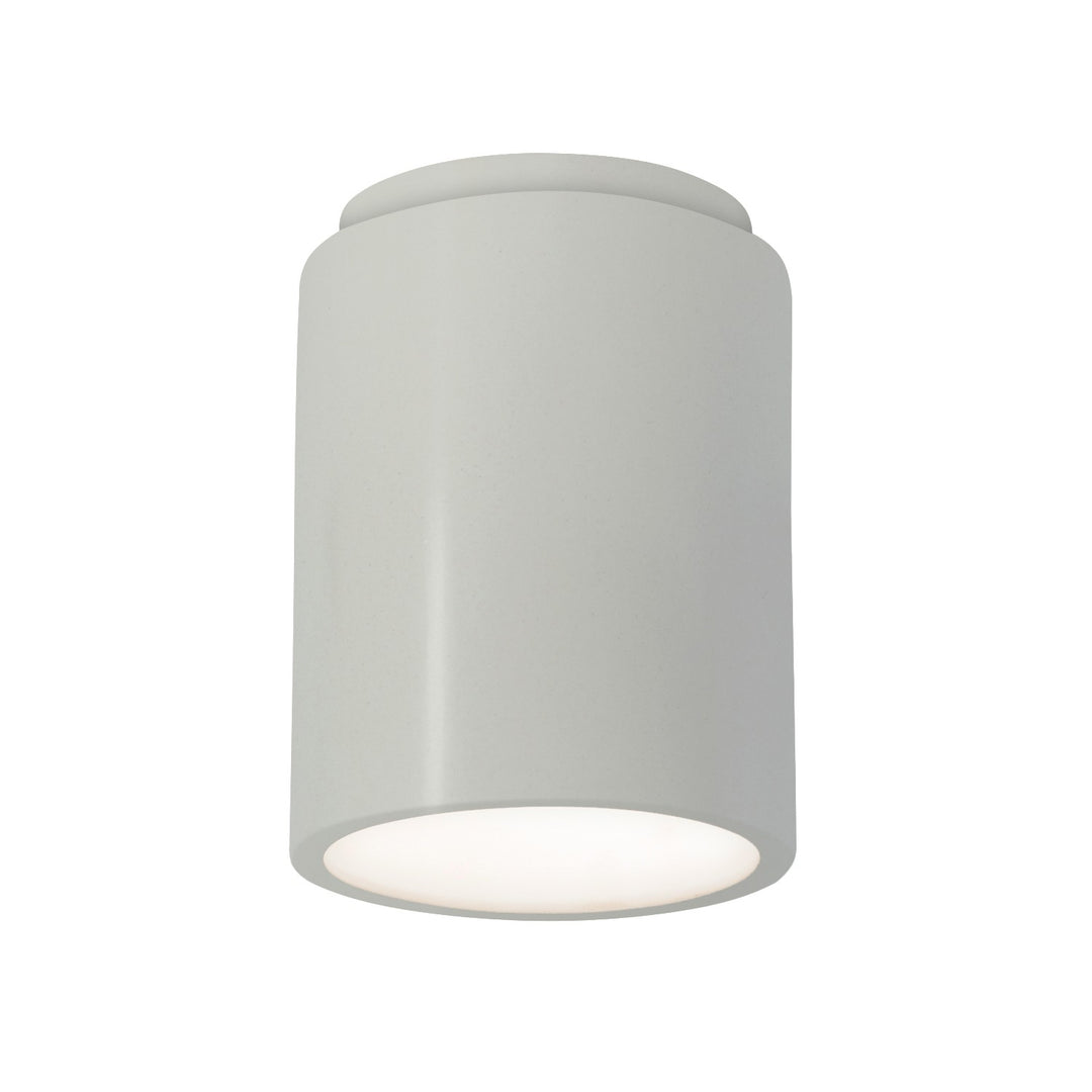 Justice Designs - CER-6100-MAT - Flush-Mount - Radiance - Matte White