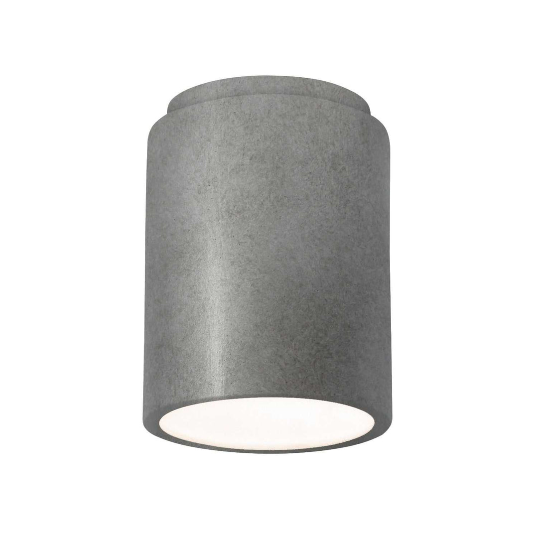 Radiance Flush-Mount in Antique Silver Justice Designs