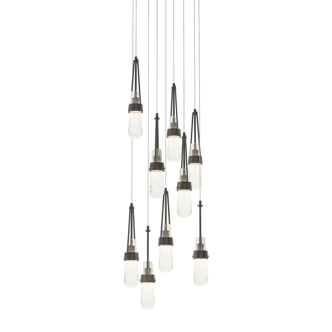Hubbardton Forge Canada - 131100-SKT-LONG-10-YG0434 - LED Pendant - Link - Black