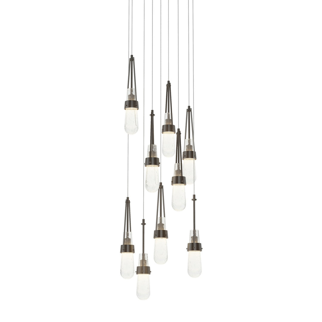 Hubbardton Forge Canada - 131100-SKT-LONG-14-YG0434 - LED Pendant - Link - Oil Rubbed Bronze