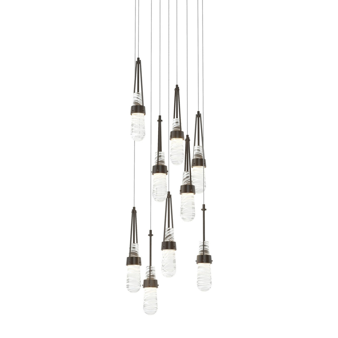 Hubbardton Forge Canada - 131100-SKT-LONG-14-YJ0434 - LED Pendant - Link - Oil Rubbed Bronze