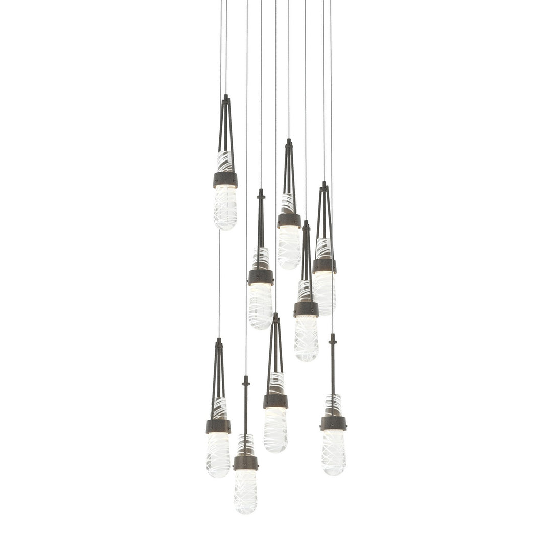 Hubbardton Forge Canada - 131100-SKT-LONG-20-YJ0434 - LED Pendant - Link - Natural Iron