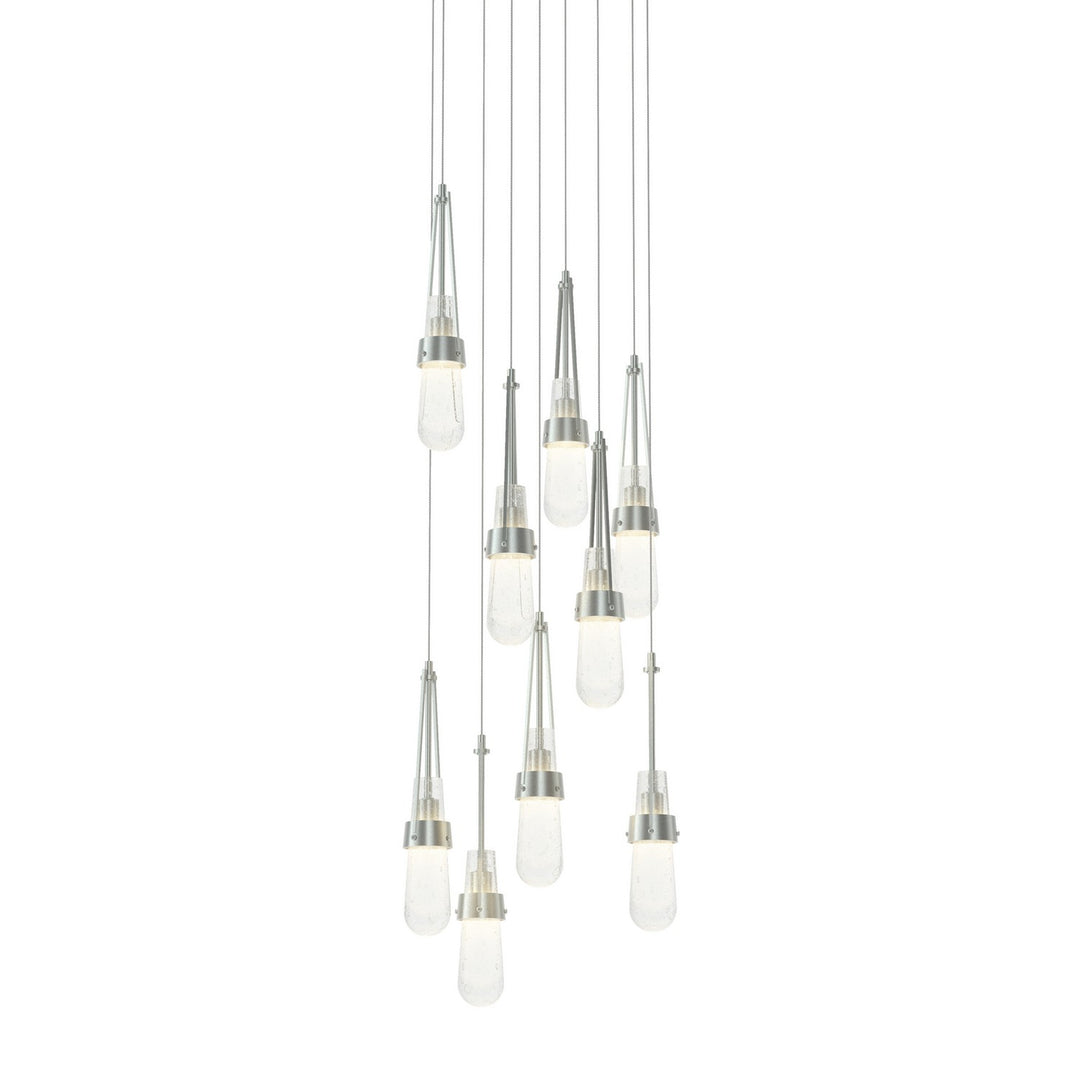 Hubbardton Forge Canada - 131100-SKT-LONG-82-YG0434 - LED Pendant - Link - Vintage Platinum