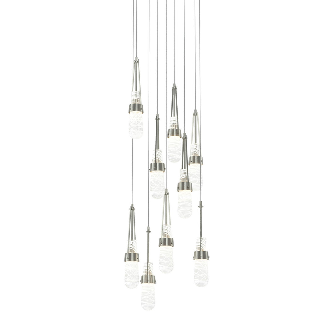 Hubbardton Forge Canada - 131100-SKT-LONG-85-YJ0434 - LED Pendant - Link - Sterling