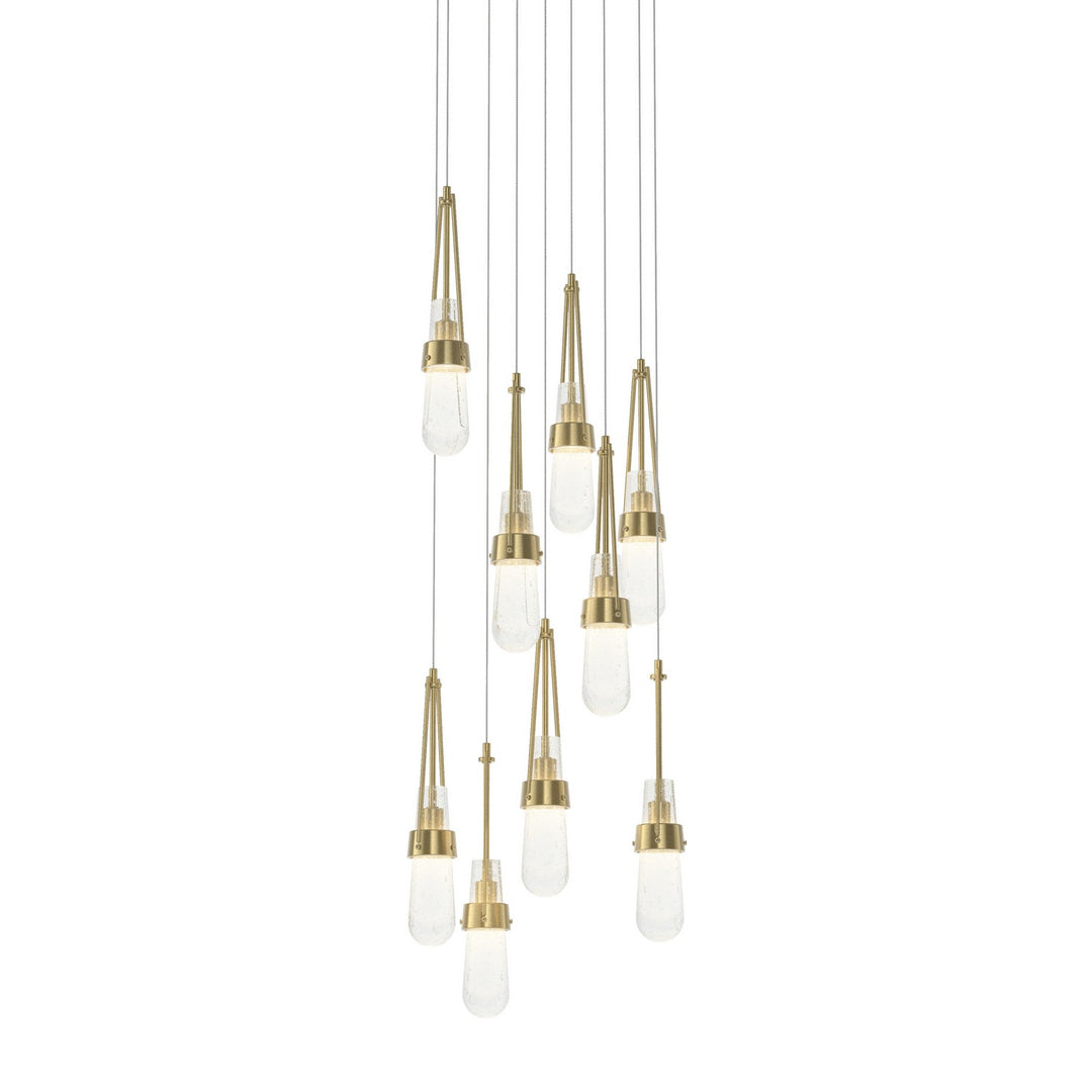 Hubbardton Forge Canada - 131100-SKT-LONG-86-YG0434 - LED Pendant - Link - Modern Brass