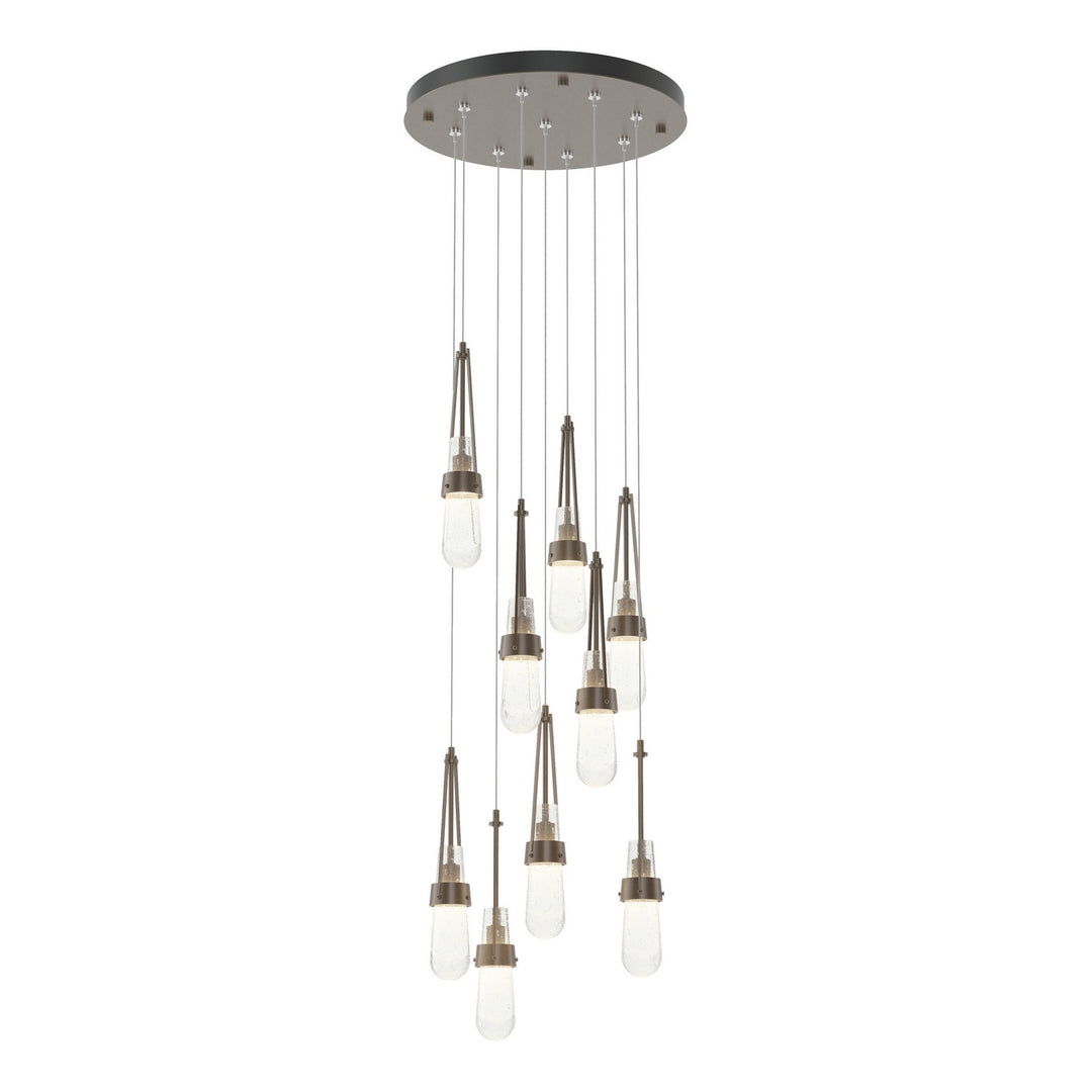 Hubbardton Forge Canada - 131100-SKT-STND-05-YG0434 - LED Pendant - Link - Bronze