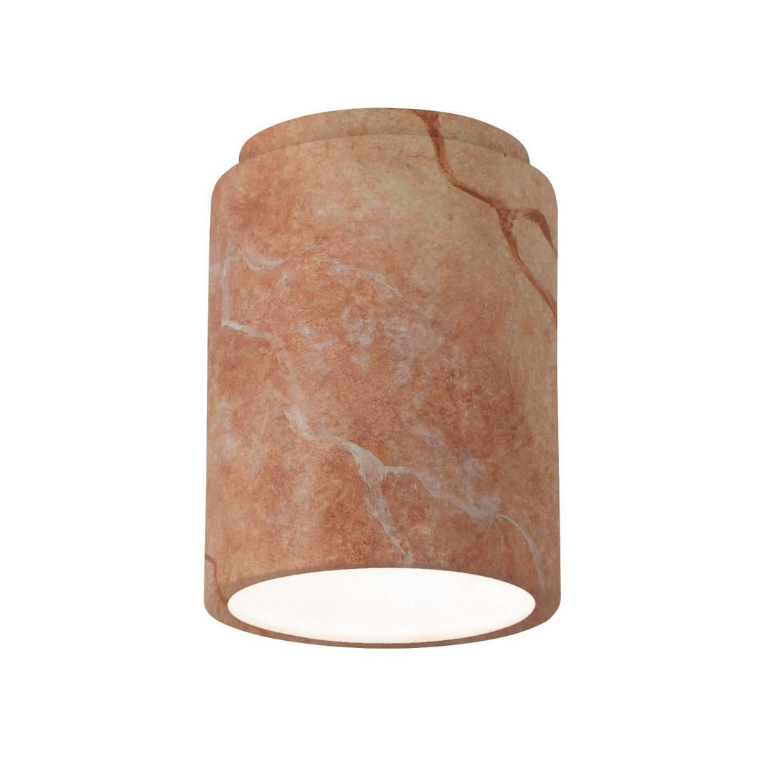 Radiance LED Flush-Mount in Agate Marble Justice Designs